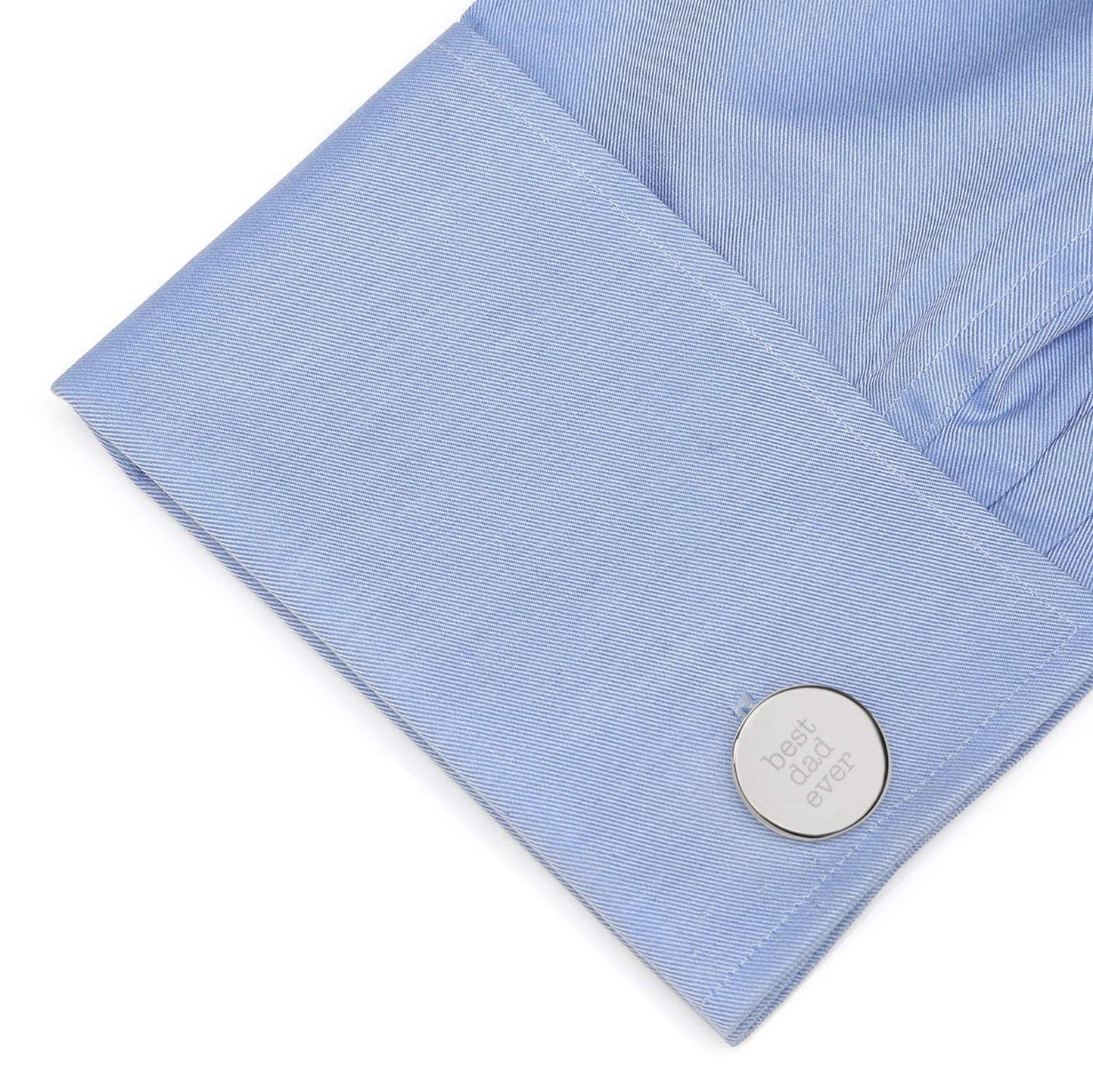 Best Dad Ever Engravable Cufflinks - Cufflinks.com - Flyclothing LLC