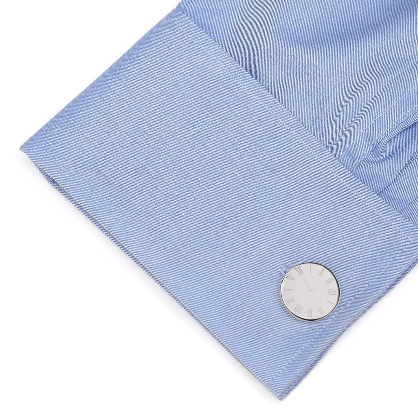 Custom Clock Engravable Cufflinks - Cufflinks.com - Flyclothing LLC