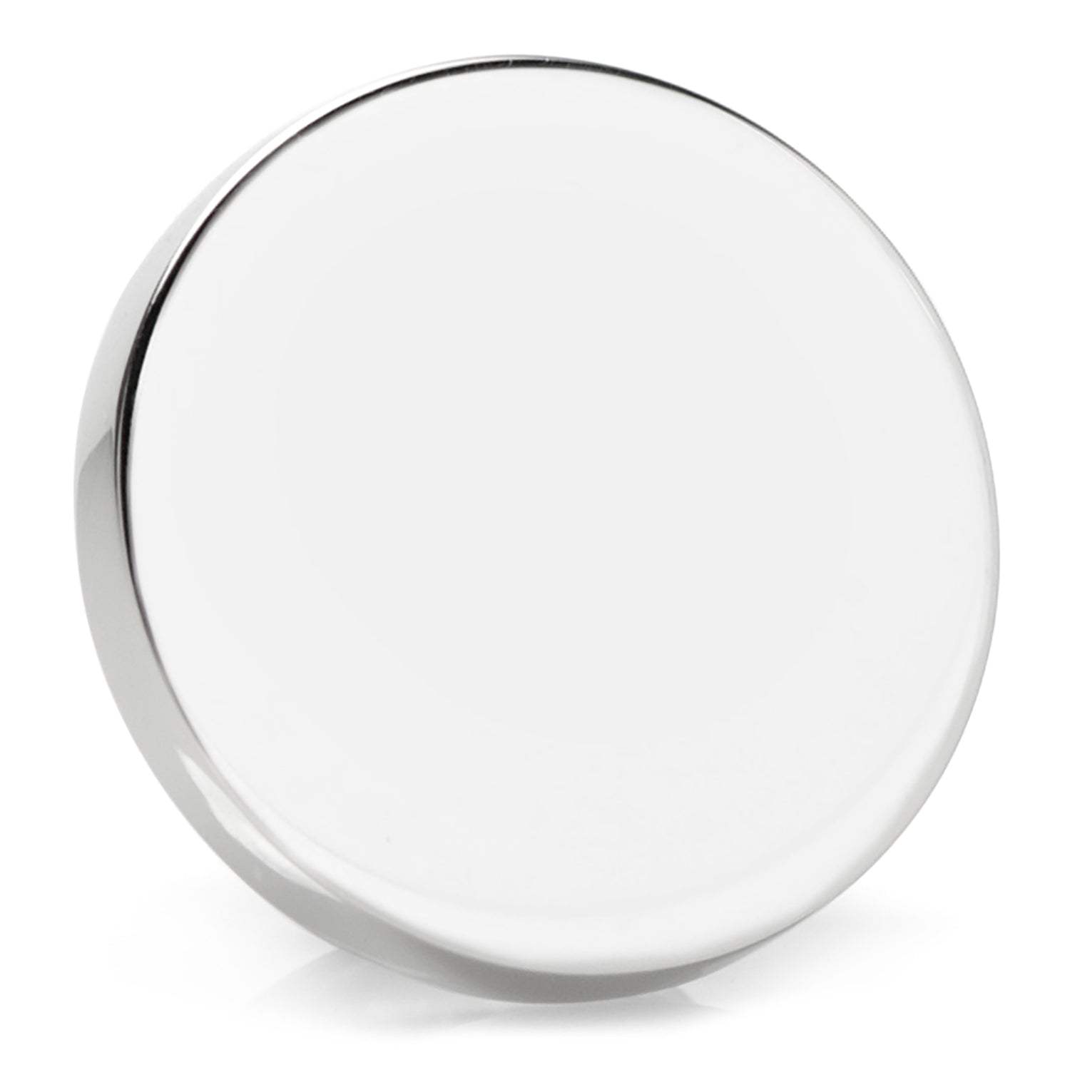 Stainless Steel Engravable Round Infinity Lapel Pin - Cufflinks.com - Flyclothing LLC