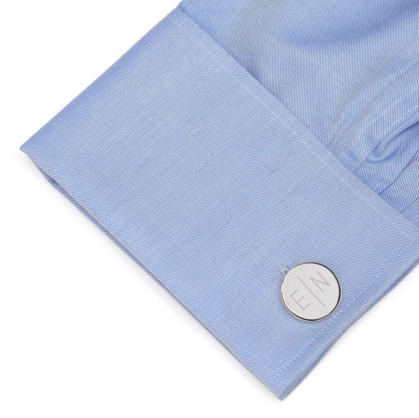 Divided Modern Monogram Engravable Cufflinks - Cufflinks.com - Flyclothing LLC