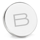 Stainless Steel Engravable Round Infinity Tie Tac - Cufflinks.com - Flyclothing LLC