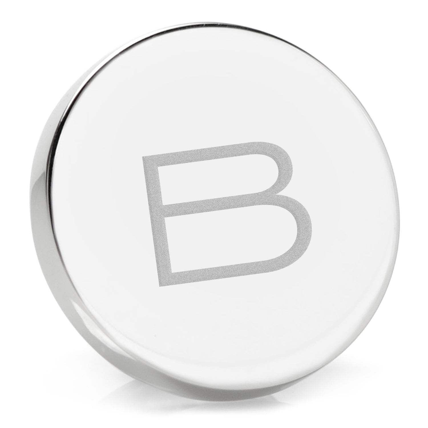 Stainless Steel Engravable Round Infinity Tie Tac - Cufflinks.com - Flyclothing LLC