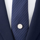 Stainless Steel Engravable Round Infinity Tie Tac - Cufflinks.com - Flyclothing LLC