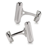 Silver and Sodalite JFK Presidential Cufflinks - Cufflinks.com - Flyclothing LLC
