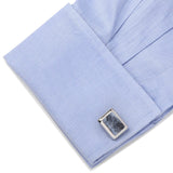 Silver and Sodalite JFK Presidential 5-Stud Set - Cufflinks.com - Flyclothing LLC