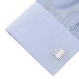 Stainless Steel Engravable Etched Frame Cufflinks - Cufflinks.com - Flyclothing LLC