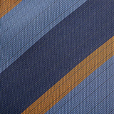 The Andrew Tie (Blue Orange Stripe Men's Tie) - Cufflinks.com - Flyclothing LLC