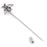 Stainless Steel Bee Stick Pin - Cufflinks.com - Flyclothing LLC