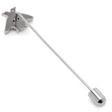 Stainless Steel Bee Stick Pin - Cufflinks.com - Flyclothing LLC