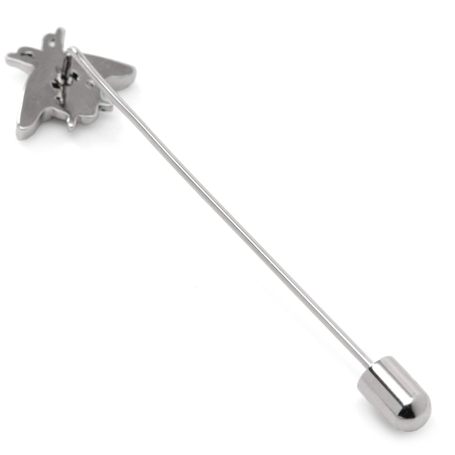 Stainless Steel Bee Stick Pin - Cufflinks.com - Flyclothing LLC