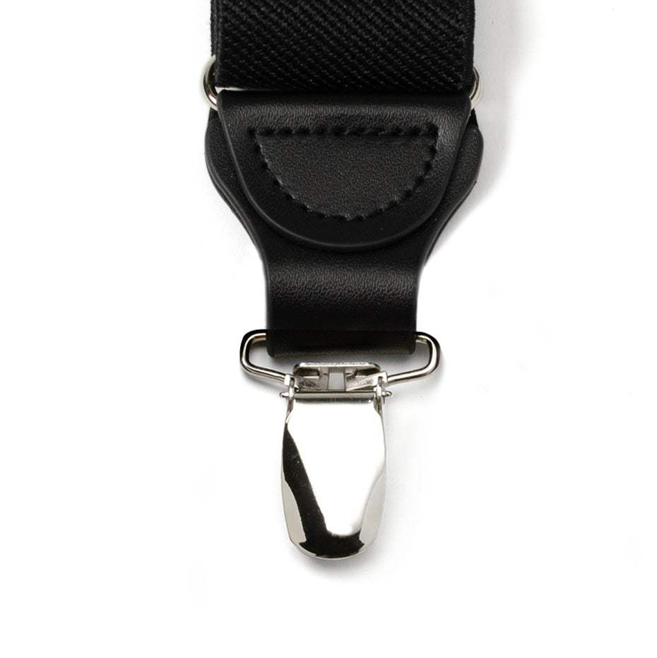 Black Convertible Suspenders - Cufflinks.com - Flyclothing LLC