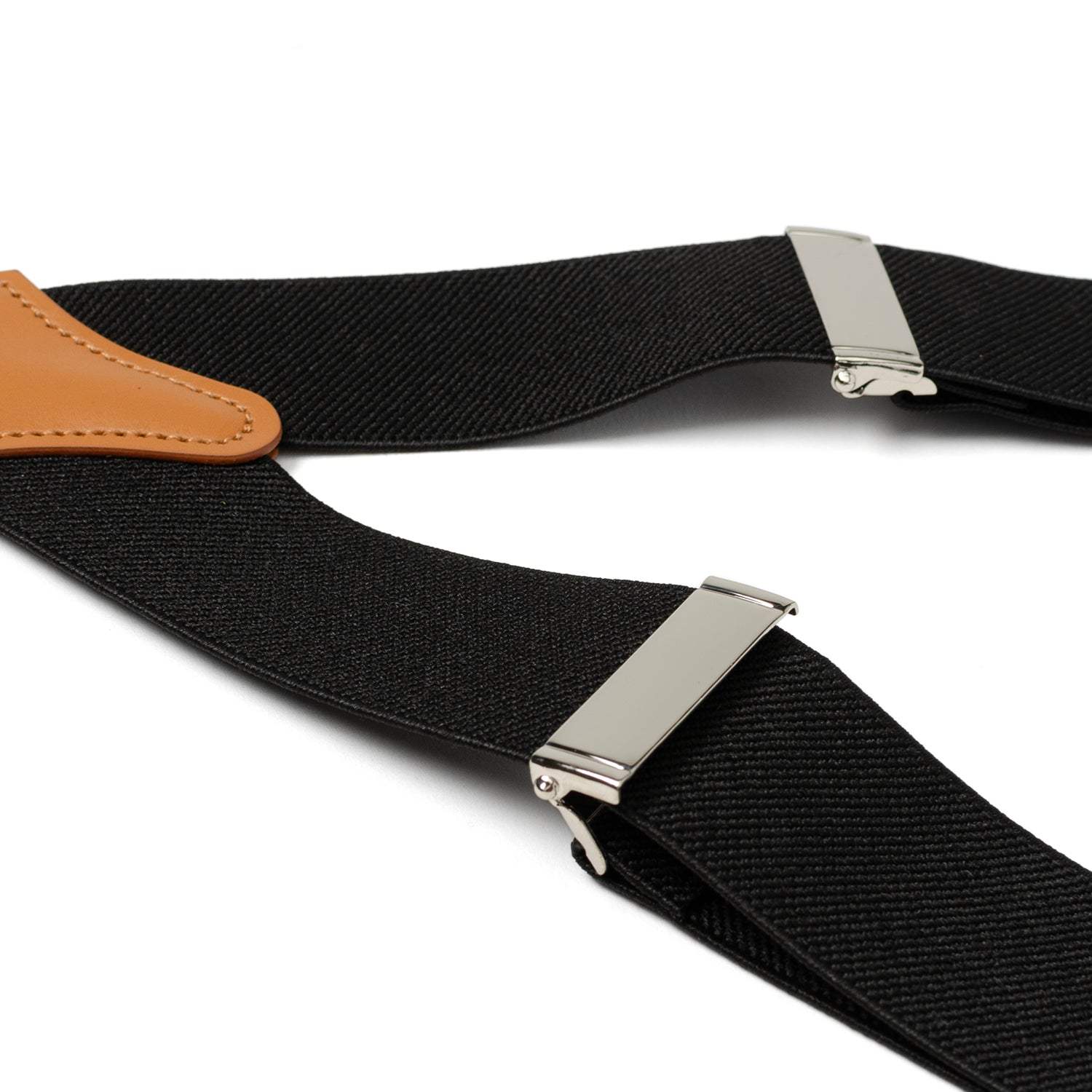 Black Convertible Suspenders - Cufflinks.com - Flyclothing LLC