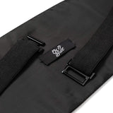 Black Silk Cummerbund and Bowtie Set - Cufflinks.com - Flyclothing LLC