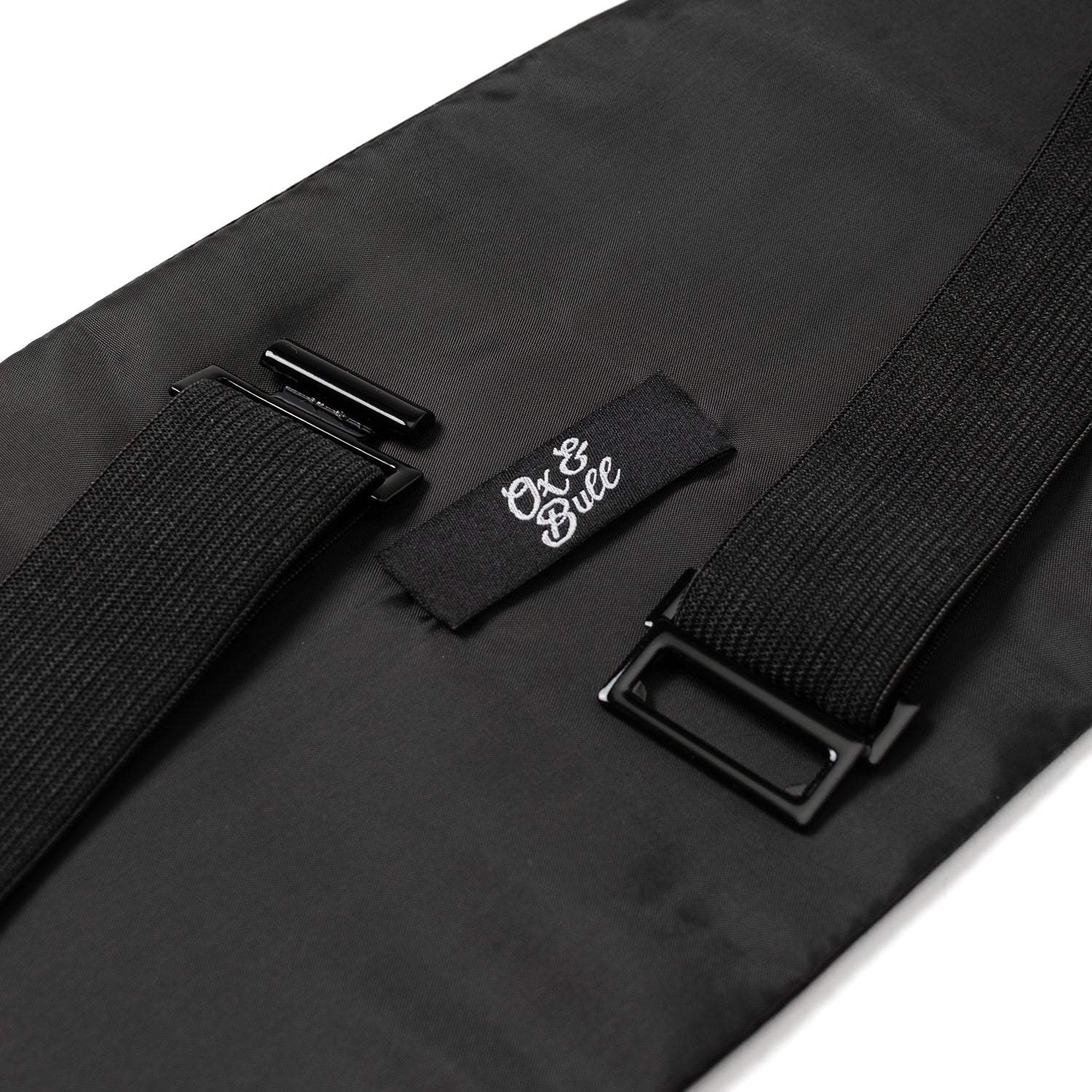 Black Silk Cummerbund and Bowtie Set - Cufflinks.com - Flyclothing LLC