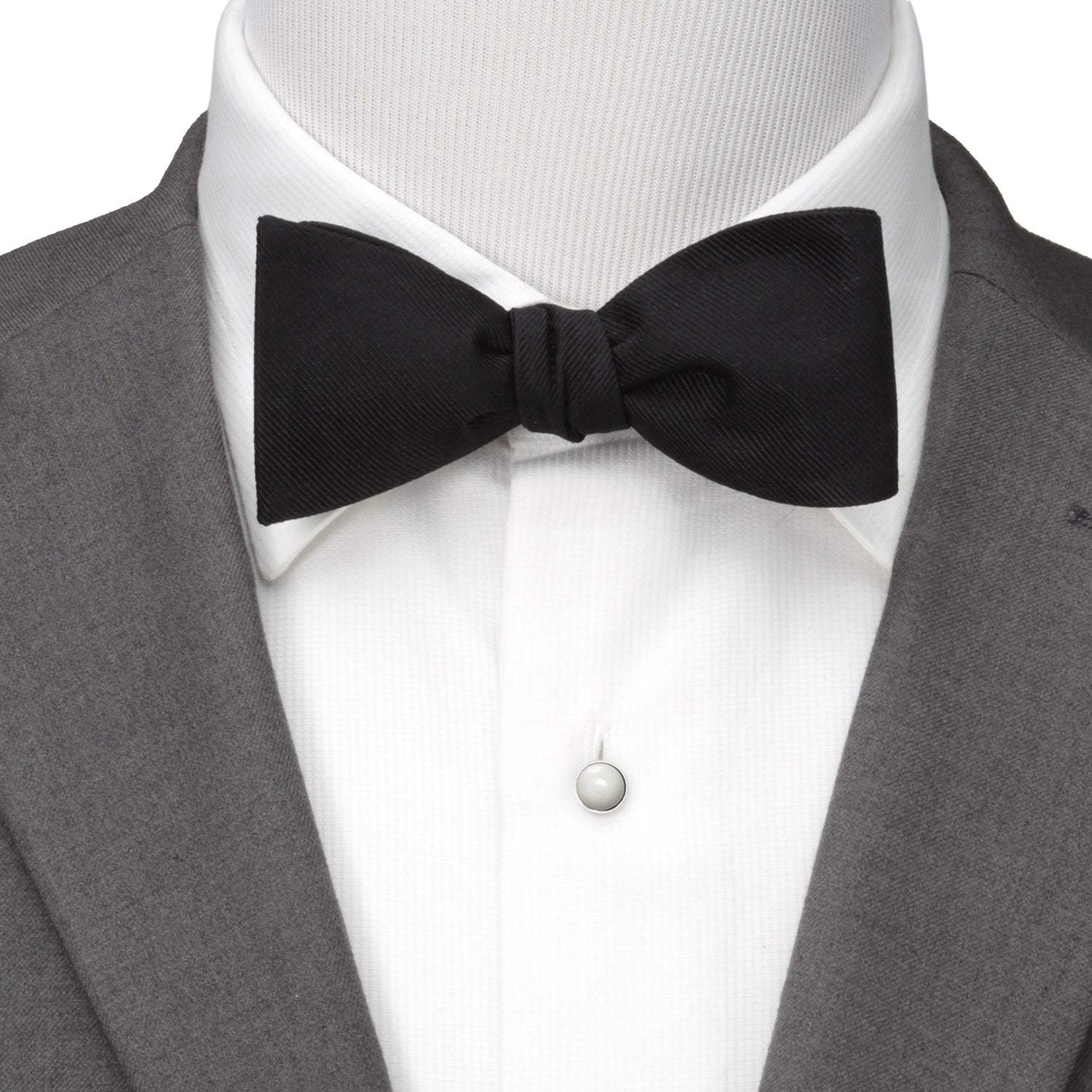 Black Silk Cummerbund and Bowtie Set - Cufflinks.com - Flyclothing LLC