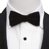 Black Velvet Bow Tie - Cufflinks.com - Flyclothing LLC