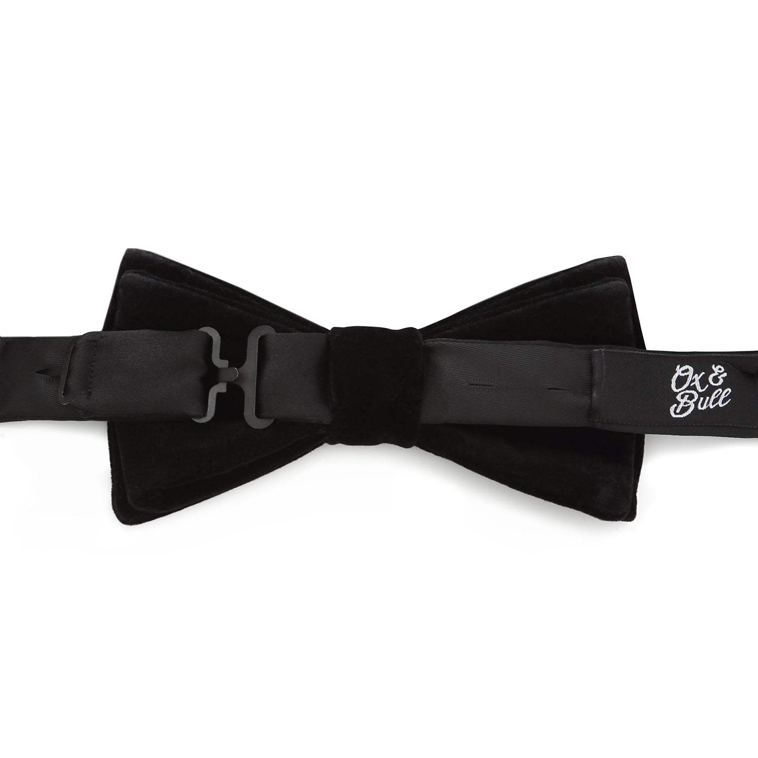 Black Velvet Bow Tie - Cufflinks.com - Flyclothing LLC