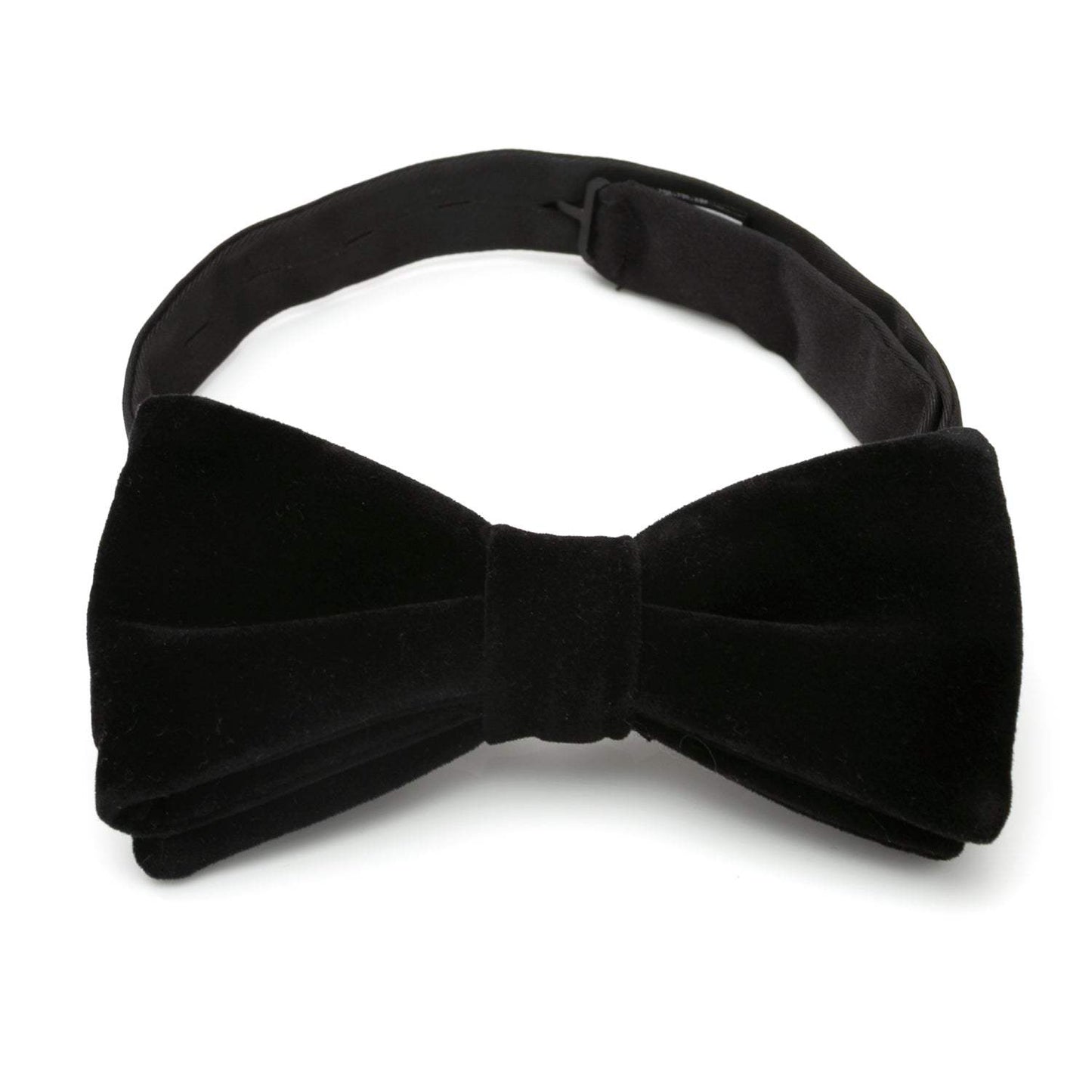 Black Velvet Bow Tie - Cufflinks.com - Flyclothing LLC