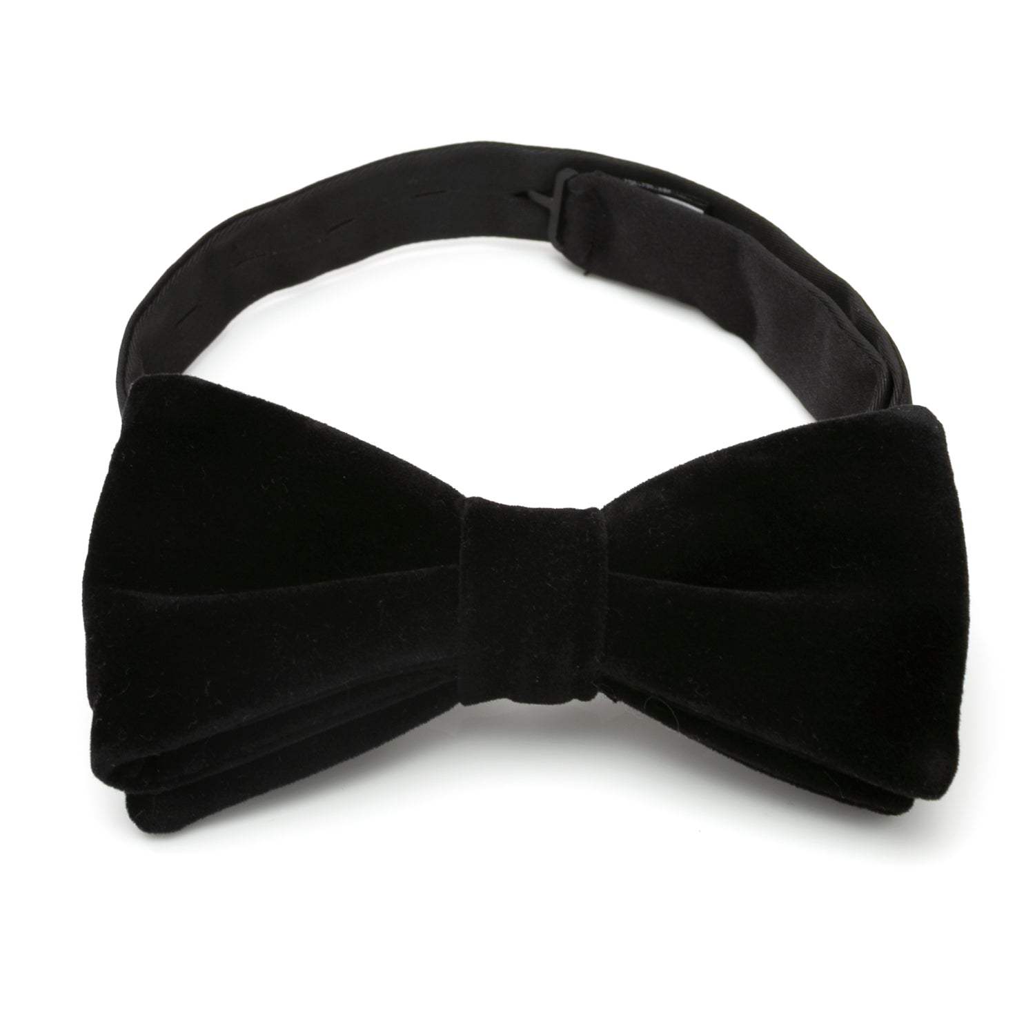 Black Velvet Bow Tie - Cufflinks.com - Flyclothing LLC
