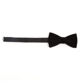 Black Velvet Bow Tie - Cufflinks.com - Flyclothing LLC