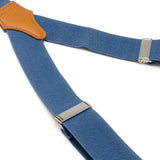 Blue Convertible Suspenders - Cufflinks.com - Flyclothing LLC