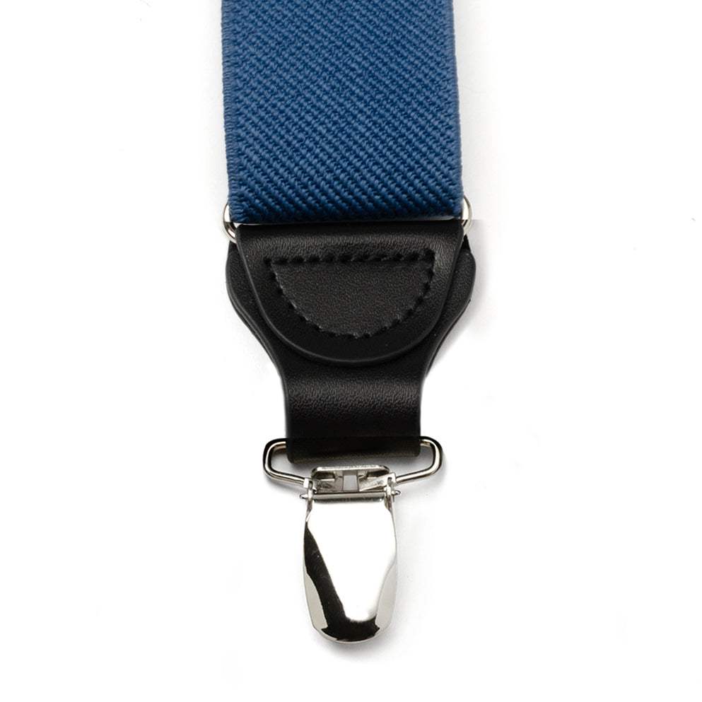 Blue Convertible Suspenders - Cufflinks.com - Flyclothing LLC