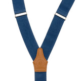 Blue Convertible Suspenders - Cufflinks.com - Flyclothing LLC