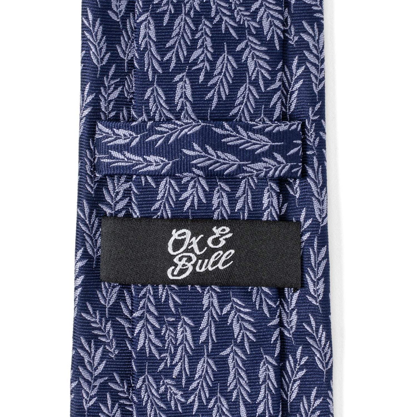 Blue Leaf Men's Tie - Cufflinks.com - Flyclothing LLC