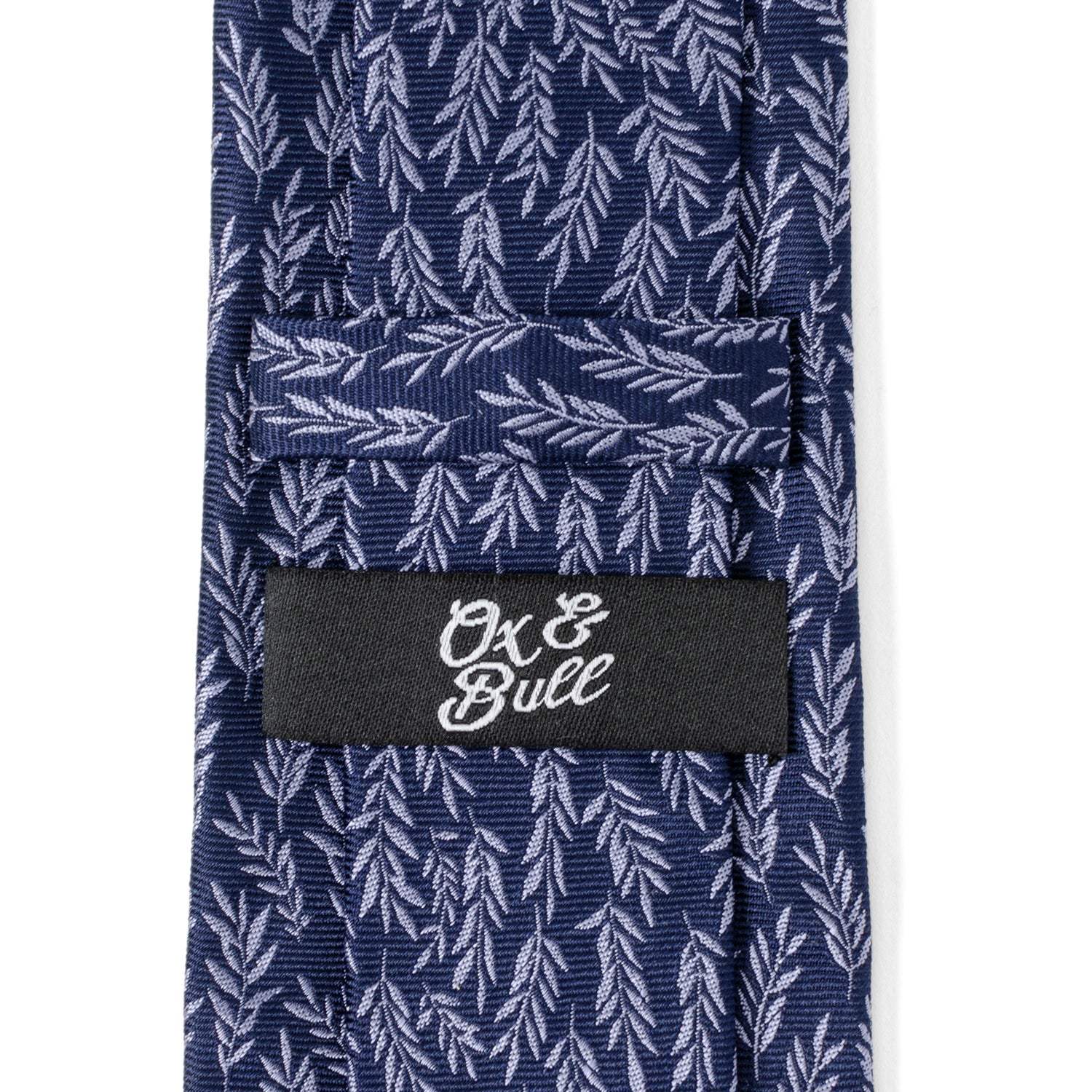 Blue Leaf Men's Tie - Cufflinks.com - Flyclothing LLC