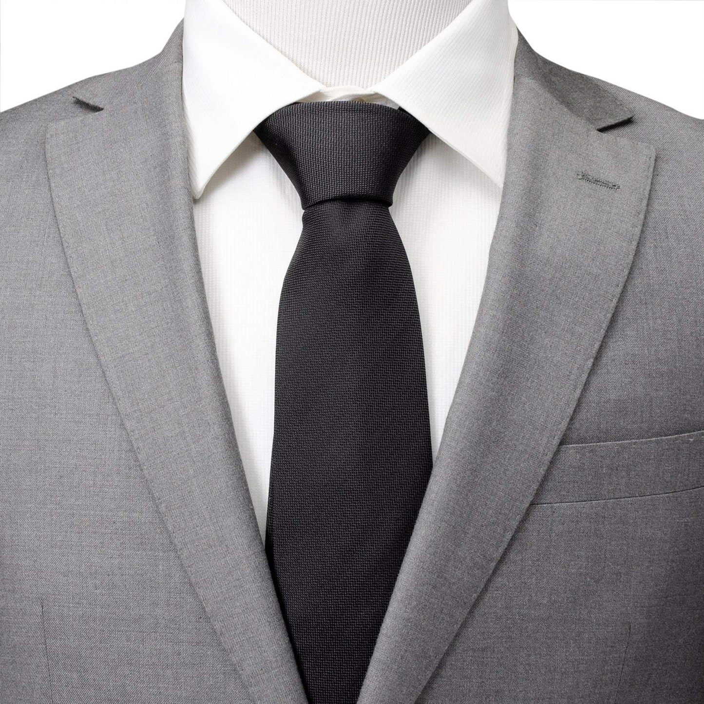Black Silk Tie - Cufflinks.com - Flyclothing LLC