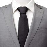Black Silk Tie - Cufflinks.com - Flyclothing LLC