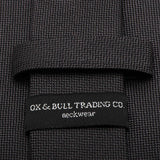 Black Silk Tie - Cufflinks.com - Flyclothing LLC