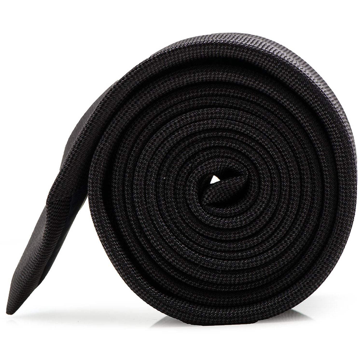 Black Silk Tie - Cufflinks.com - Flyclothing LLC