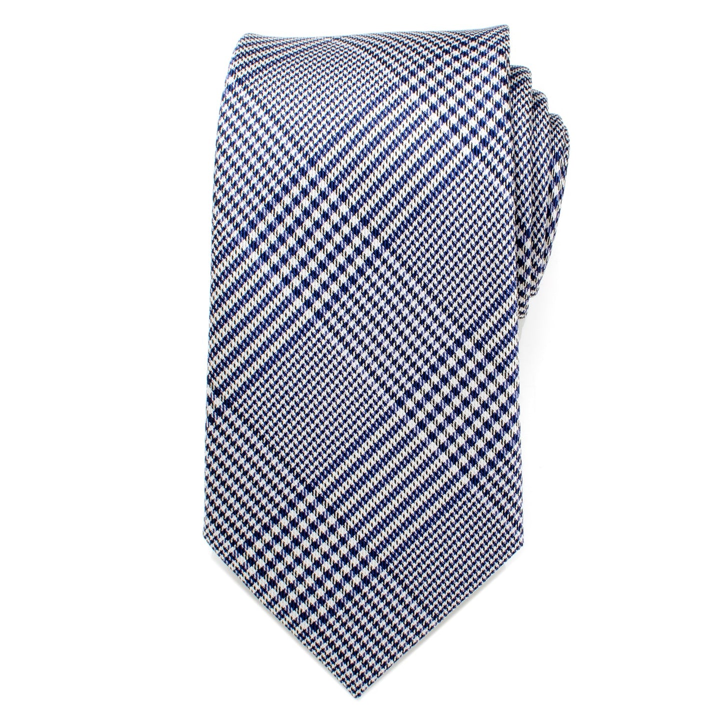 Blue Glen Plaid Silk Tie - Cufflinks.com - Flyclothing LLC