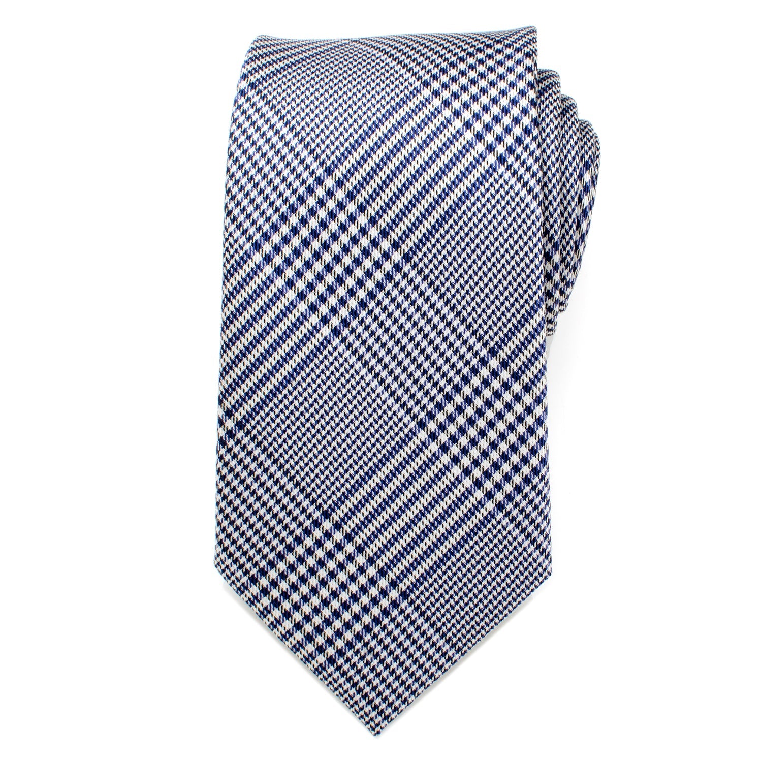 Blue Glen Plaid Silk Tie - Cufflinks.com - Flyclothing LLC