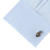 Antique Bronze Bison Cufflinks