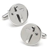 Cross Stainless Steel Cufflinks and Tie Clip Gift Set - Cufflinks.com - Flyclothing LLC