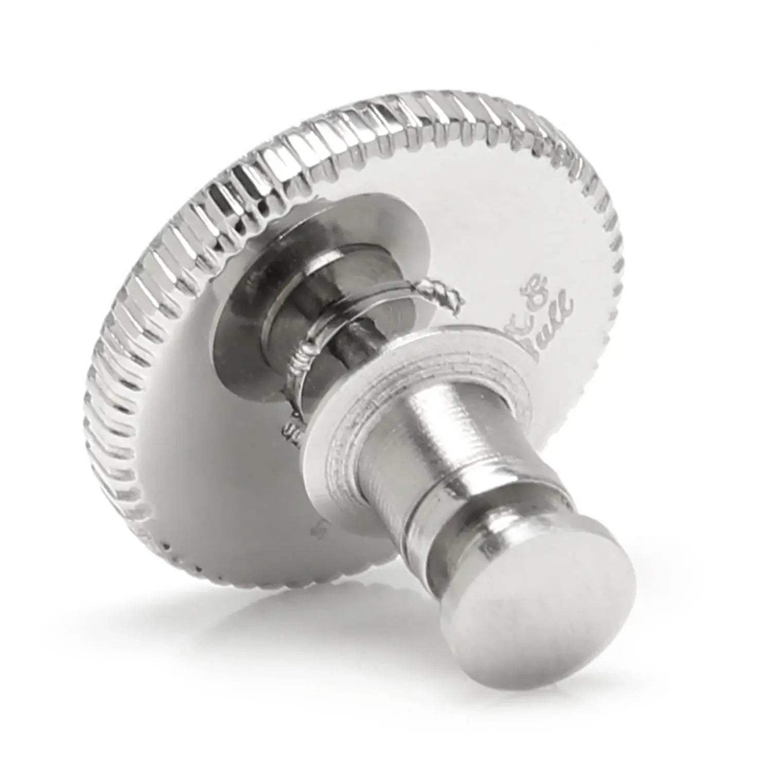 Stainless Steel Coin Edge Engravable Lapel Pin - Cufflinks.com - Flyclothing LLC