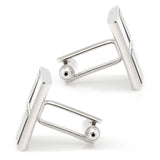 Mother of Pearl and Onyx Check Cufflinks - Cufflinks.com - Flyclothing LLC