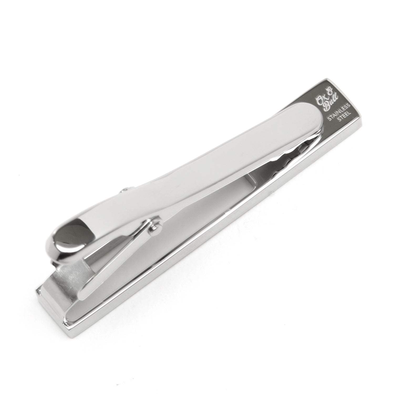 Die Cut Metal Stainless Steel Tie Clip - Cufflinks.com - Flyclothing LLC