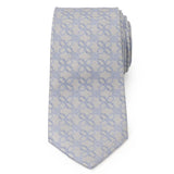 Gray Blue Art Deco Men's Tie - Cufflinks.com - Flyclothing LLC