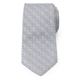 Gray Blue Art Deco Men's Tie - Cufflinks.com - Flyclothing LLC