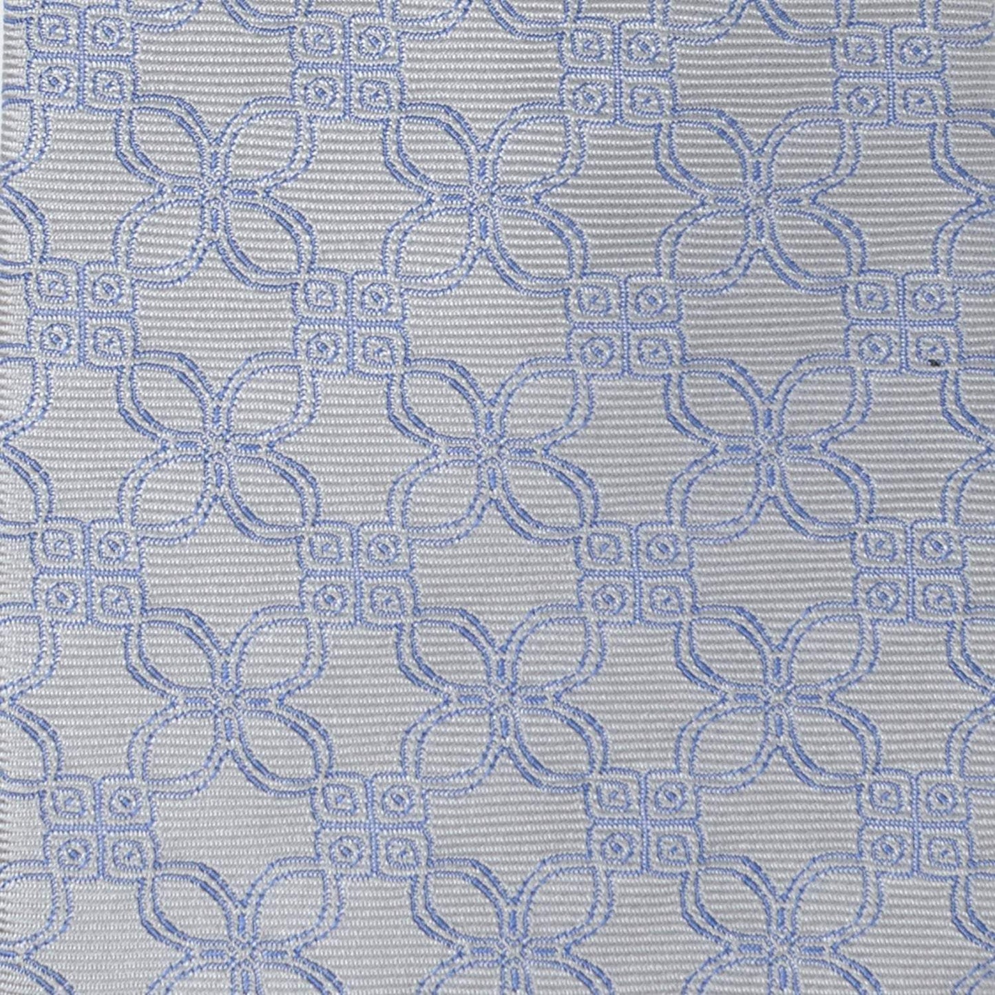 Gray Blue Art Deco Men's Tie - Cufflinks.com - Flyclothing LLC