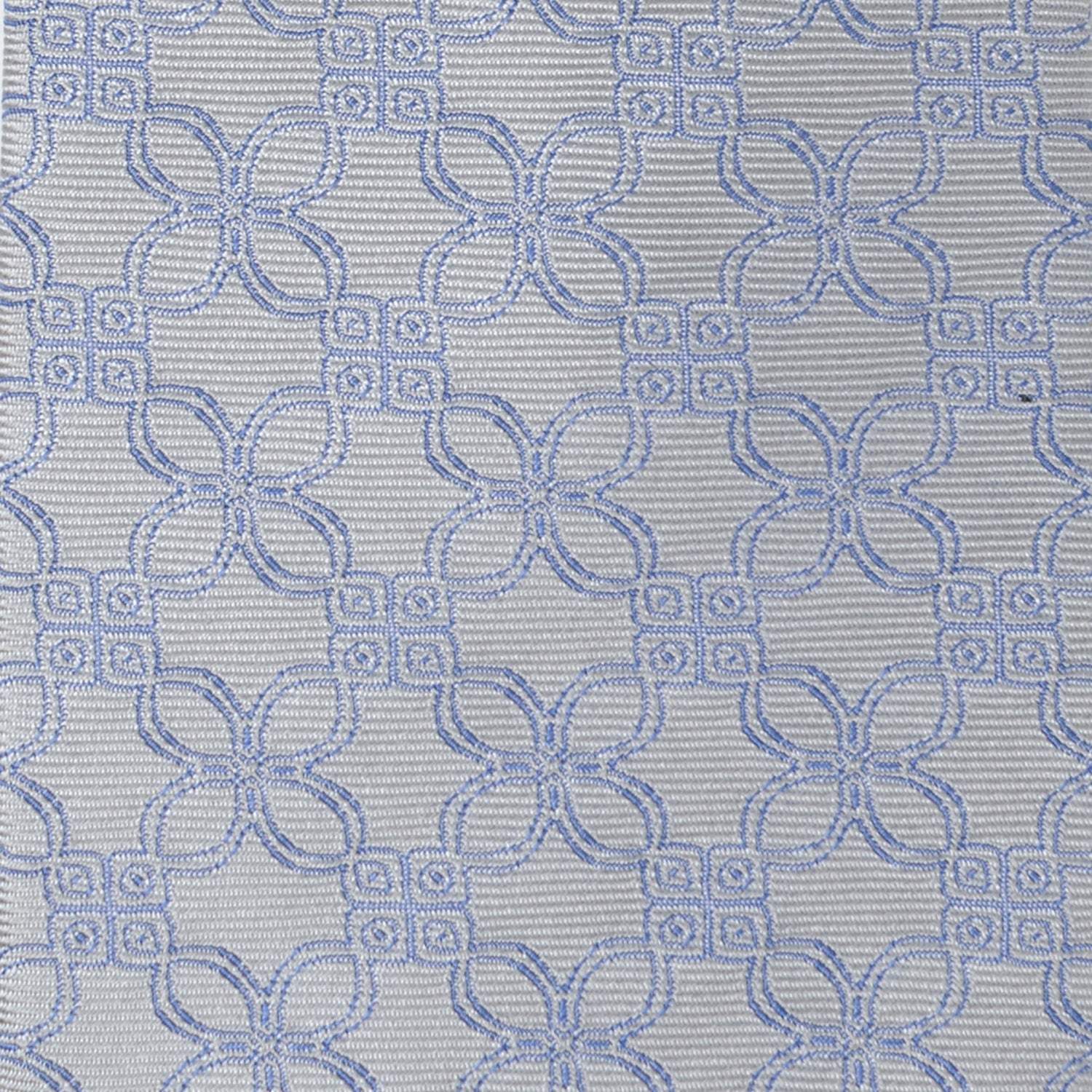 Gray Blue Art Deco Men's Tie - Cufflinks.com - Flyclothing LLC