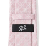 Pink Art Deco Men's Tie - Cufflinks.com - Flyclothing LLC