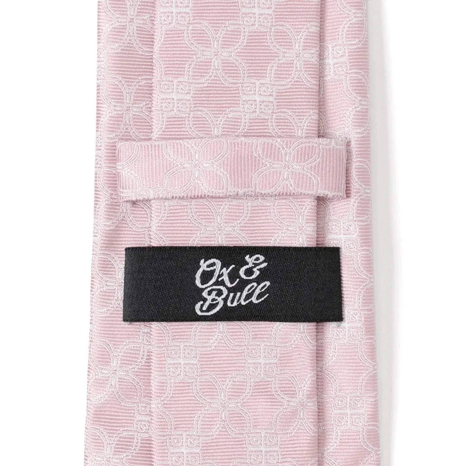 Pink Art Deco Men's Tie - Cufflinks.com - Flyclothing LLC