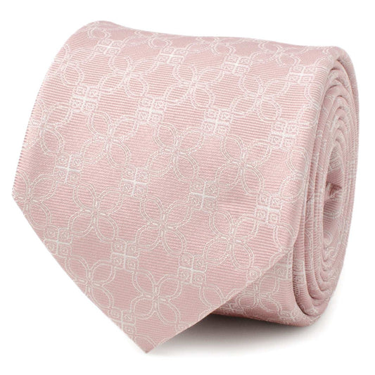 Pink Art Deco Men's Tie - Cufflinks.com - Flyclothing LLC