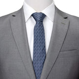 Navy Patterned Men's Tie - Cufflinks.com - Flyclothing LLC