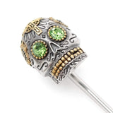 Sterling Silver Skull Stick Pin - Cufflinks.com - Flyclothing LLC