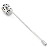 Sterling Silver Skull Stick Pin - Cufflinks.com - Flyclothing LLC